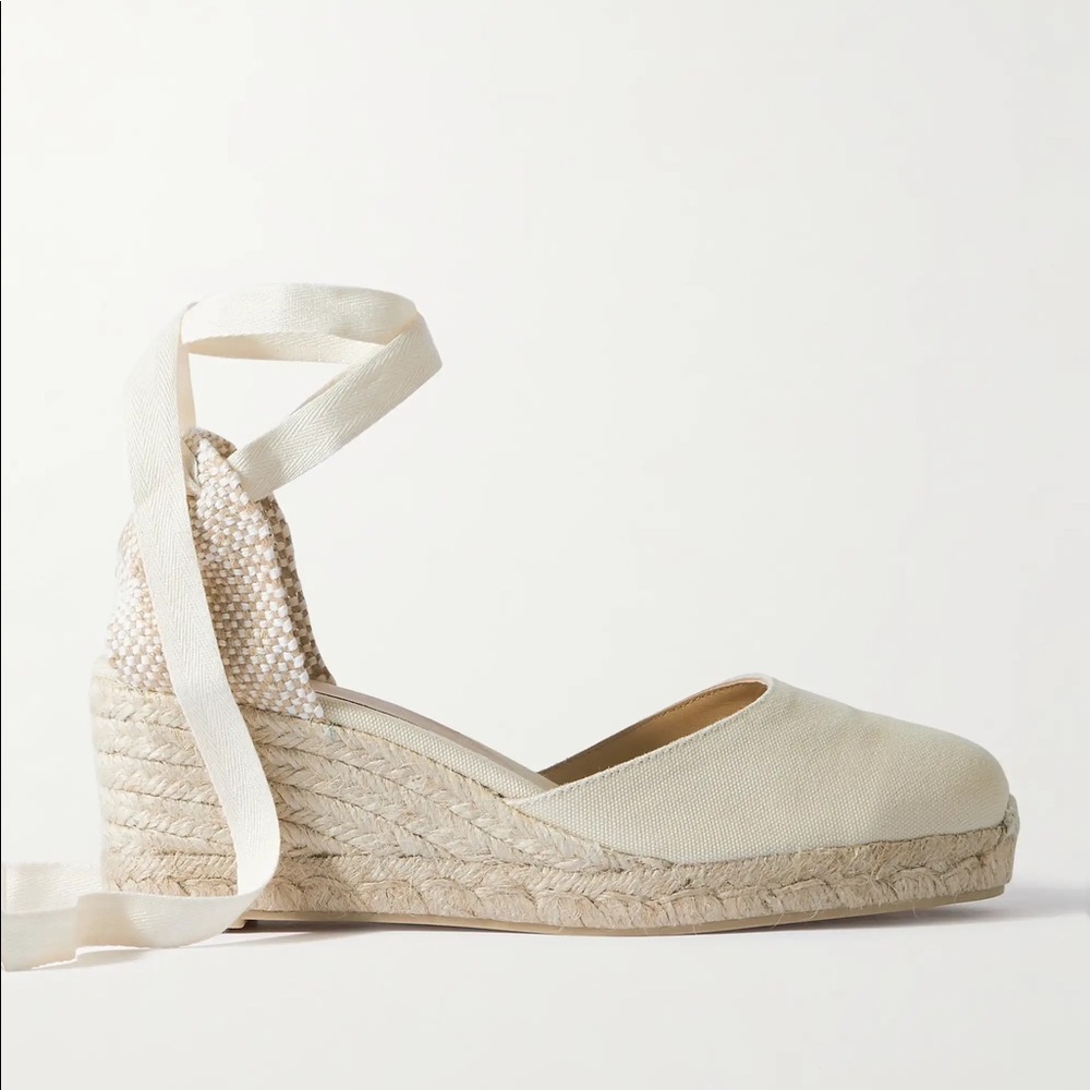 Castaner Carina 60 canvas wedge